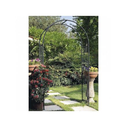 ARCO IN FERRO ANTRACITE PER RAMPICANTI CM 120X40XH219