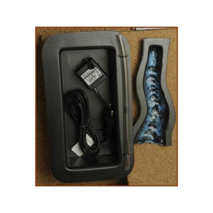 KIT PER RUSCELLO  VASCA + POMPA + TUBO + RUSCELLO