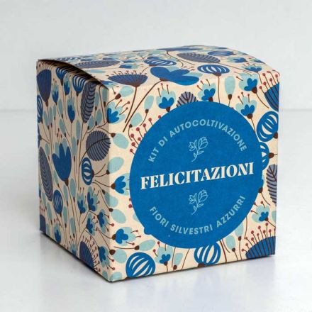 KIT DI AUTOCOLTIVAZIONE DILLO CON I FIORI - FELICITAZIONI