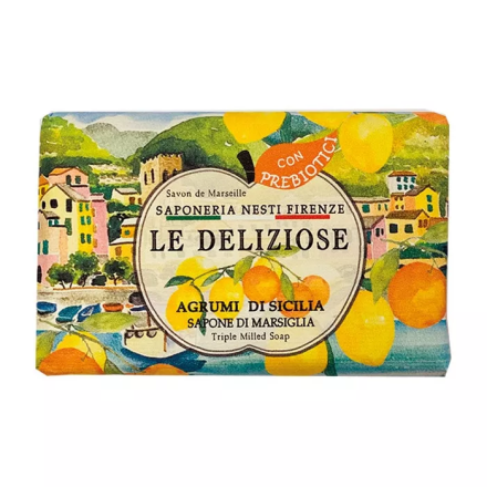 SAPONE VEGETALE LE DELIZIOSE AGRUMI DI SICILIA 150GR