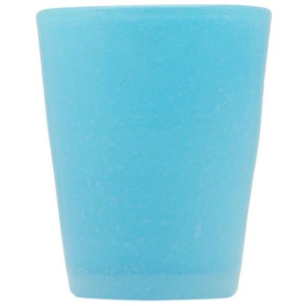 BICCHIERE CYAN MEMENTO DI VETRO