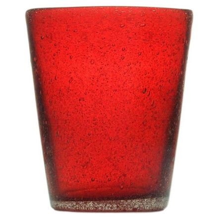BICCHIERE RED MEMENTO DI VETRO
