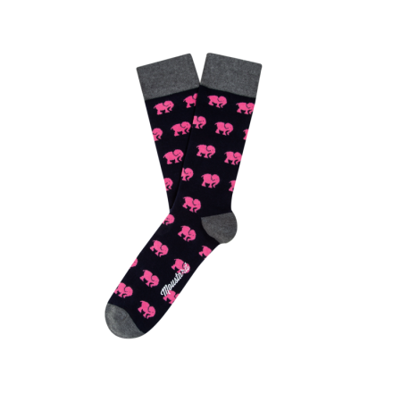 CALZINO DA DONNA CON IMMAGINE ELEFANTE