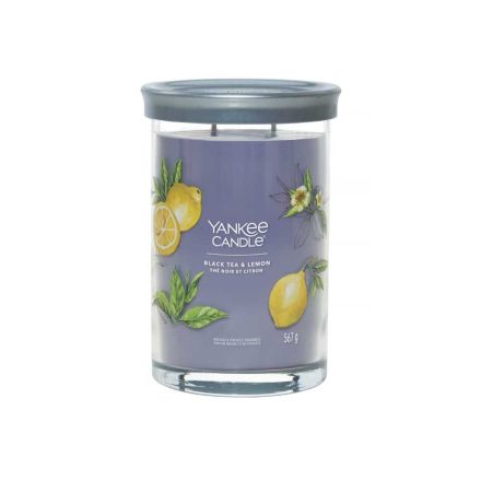 CANDELA TUMBLER GRANDE BLACK TEA & LEMON