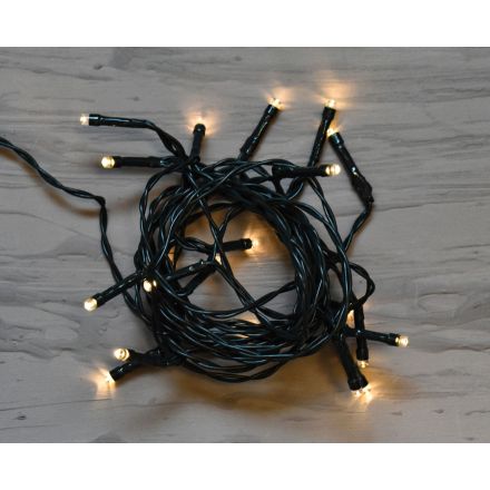 LUCI DI NATALE PER PRESEPE CATENA CON 20 LED BIANCO CALDO