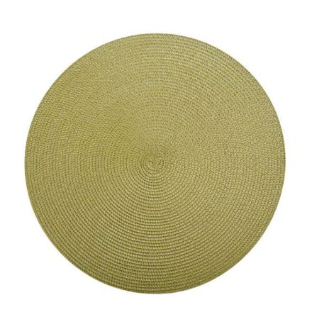 TOVAGLIETTA AMERICANA ROTONDA 38CM VERDE OLIVA