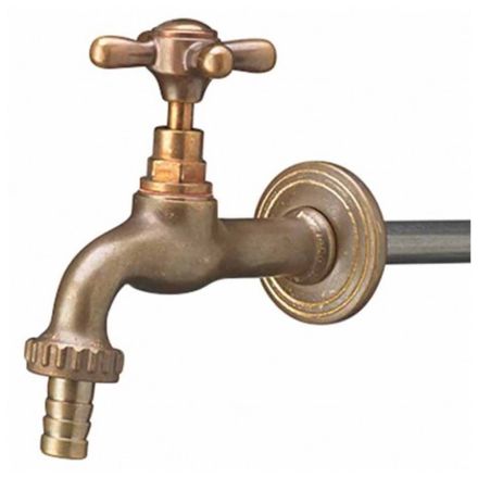RUBINETTO SEMPLICE PER FONTANA IN OTTONE