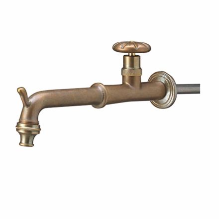 RUBINETTO LUNGO IN OTTONE 27CM