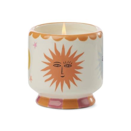 CANDELA PROFUMATA IN CERAMICA, 226G, FIORI D'ARANCIO