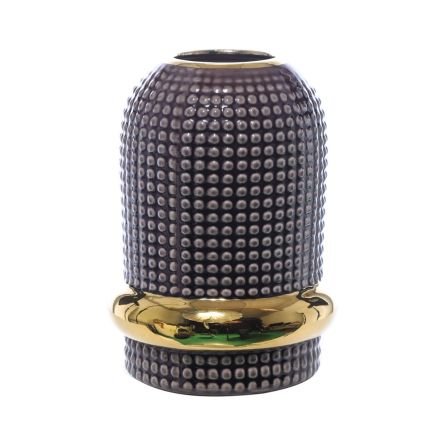 VASE CERAMIQUE 13 5X13 5X19CM VIOLET