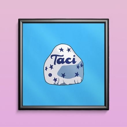 OFFERTA CORNICE E POSTER TACI 20X20CM