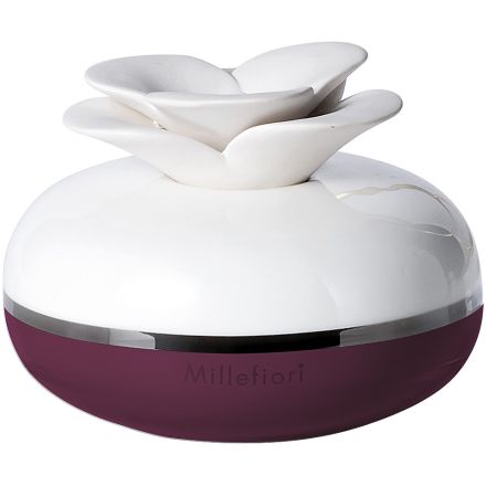 DIFFUSORE DI FRAGRANZA A FIORE BASE PORPORA