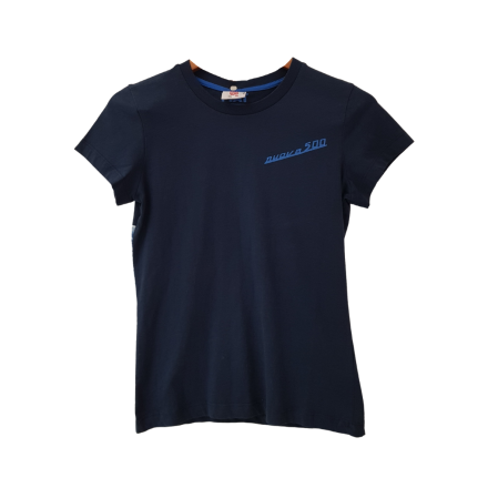 T-SHIRT "FIAT 500" DA DONNA TAGLIA M - BLU
