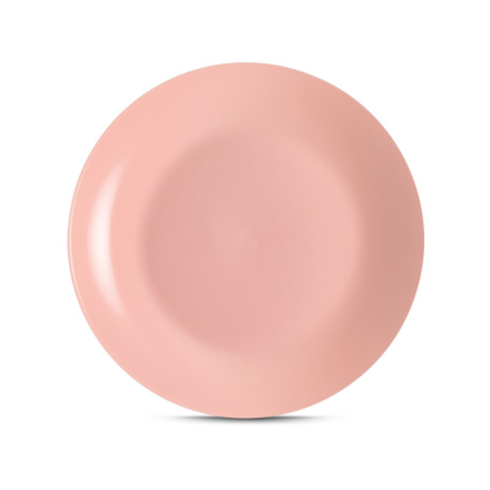 PIATTO PIANO D. 27 CM ROSA CAPRI KALEIDOS