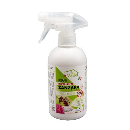 REPELLENTE PER ZANZARE E ZANZARE TIGRE FLACONE DA 500ML