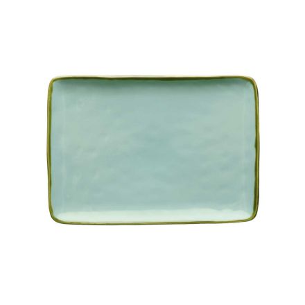 VASSOIO RETTANGOLARE 27X19CM LINEA ”CONCERTO” TÈ VERDE