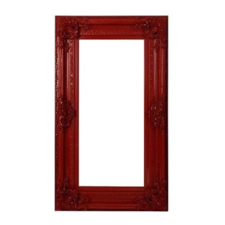 CORNICE 80X150CM ROSSO - VENEZIA