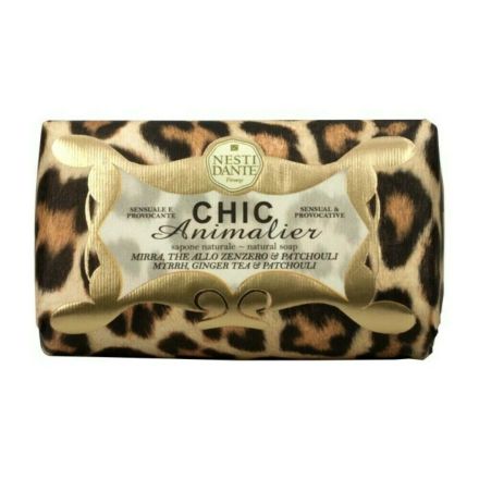 SAPONE VEGETALE CHIC ANIMALIER BRONZE LEOPARD 250GR