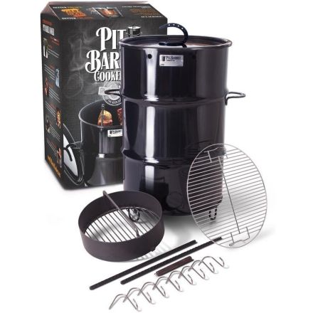 PIT BARREL BARBECUE AFFUMICATORE COOKER A CARBONE