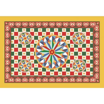 TOVAGLIETTA AMERICANA 30X44CM SICILIA MESSINA