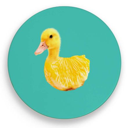 SOTTOPENTOLA IN CERAMICA Ø18CM PAPERA