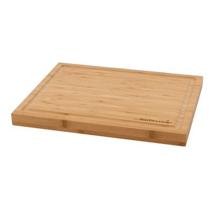 TAGLIERE IN BAMBU' CON SCANALATURA 40X30X3CM FSC