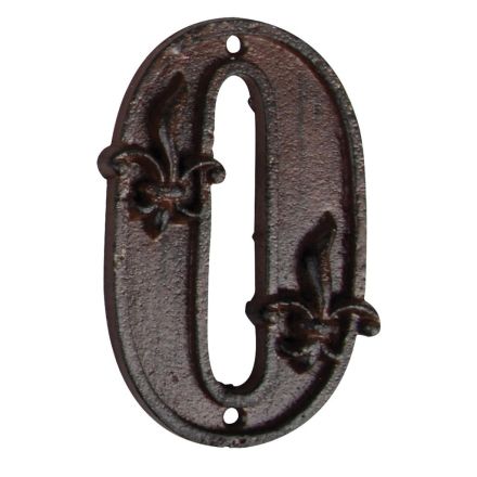 NUMERO 0 IN GHISA CSTYLE