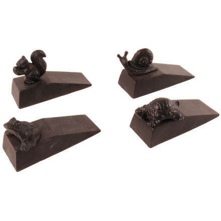 FERMAPORTA IN GHISA CON ANIMALETTO ASSORTITO