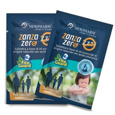 SALVIETTA ZANZA ZERO ANTI ZANZARE MONODOSE