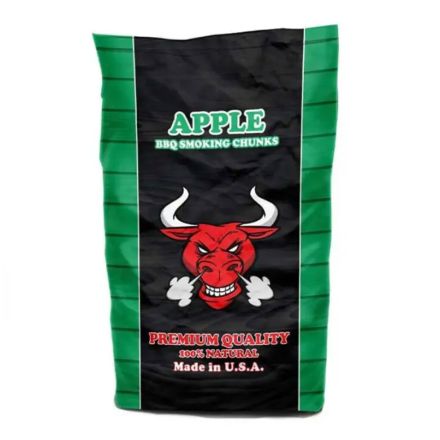 LEGNI ALL'ESSENZA DI MELO PER BBQ, TORO SMOKING CHUNKS APPLE 7,07 LT