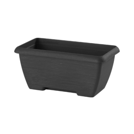 CASSETTA TERRAE MINI CON SOTTOCASSETTA 22CM GRIGIO FUMO