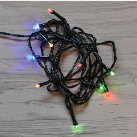 LUCI DI NATALE PER PRESEPE CATENA CON 10 LED MULTICOLOR