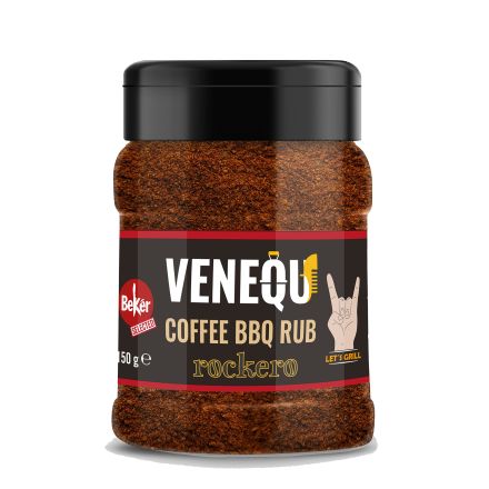 VENEQU ROCKERO BBQ RUB – Mix Spezie e Erbe Coffee Dry Rub