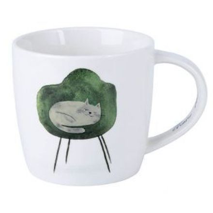 TAZZA MUG FELINE FRIENDS ONE EYE OPEN 400ML