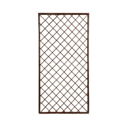 Traliccio fisso rettangolare in salice naturale