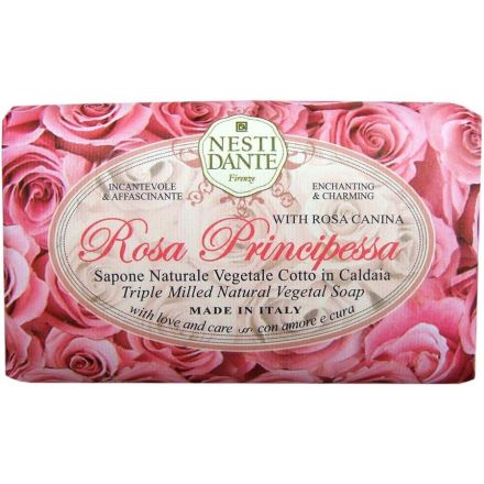 SAPONE VEGETALE ROSA PRINCIPESSA 150GR