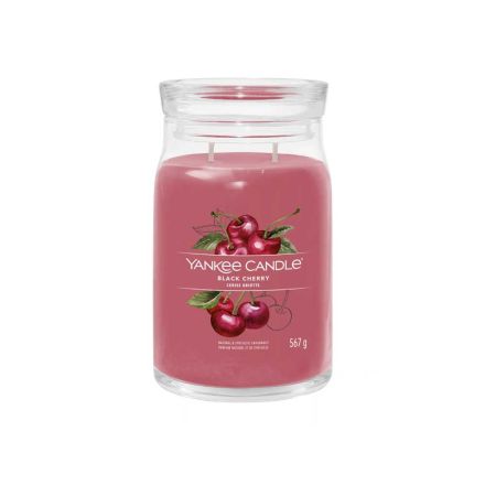 GRANDE BOUGIE SIGNATURE CERISE NOIRE