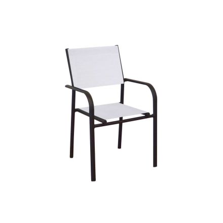 POLTRONA DUCA GRAFITE/BIANCO