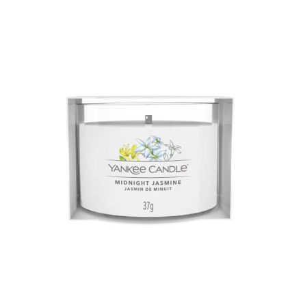 CANDELA VOTIVE IN VETRO SINGOLA MIDNIGHT JASMINE