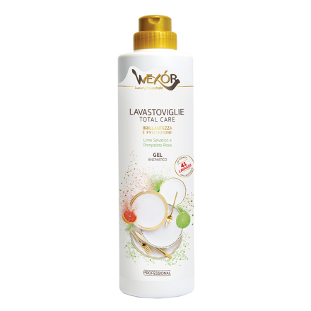 GEL ENZIMATICO LAVASTOVIGLIE TOTAL CARE 750ML LIME SELVATICO E POMPELMO ROSA