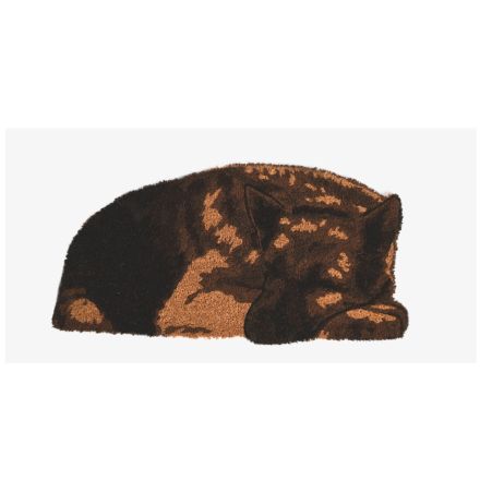 ZERBINO IN COCCO A FORMA DI PSTORE TEDESCO 74.5X37.2CM