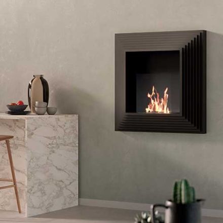 BIOCAMINO RUBY MODELLO ELYSIUM NERO