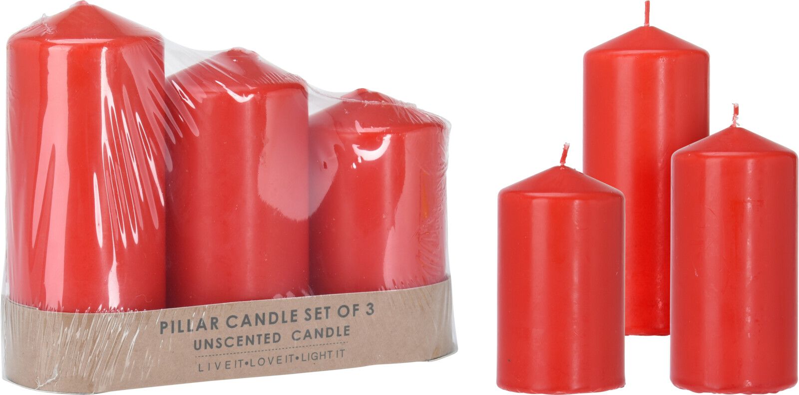 Trade Shop - 12 X Candeline Galleggianti Rosse Rosso Matrimonio Decorazione  Tealight Candele