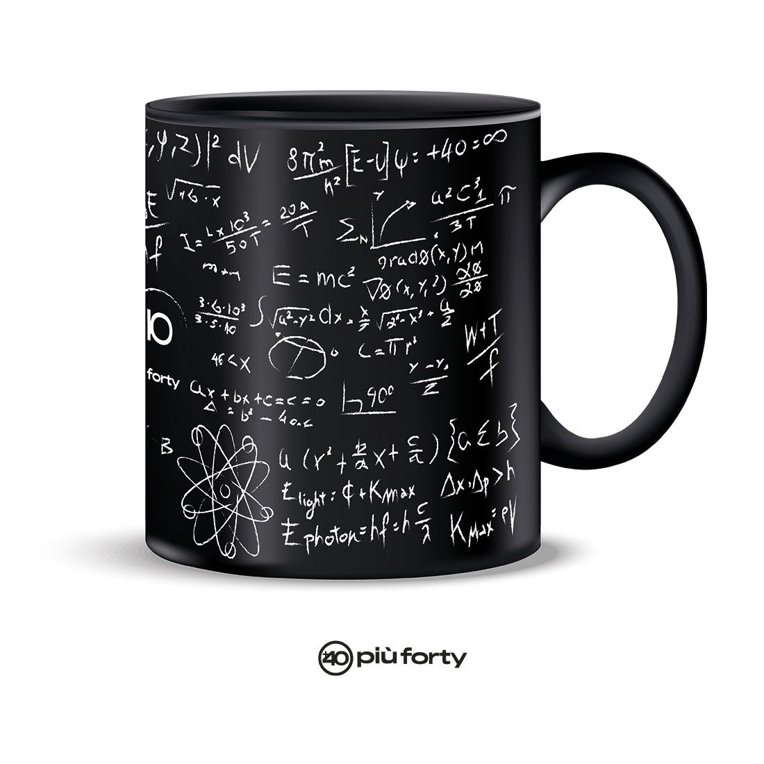 Tazza Mug In Ceramica Formule Matematiche Più Forty