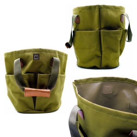 BORSA ASTER TOTE BAG GREEN OUT-FIT
