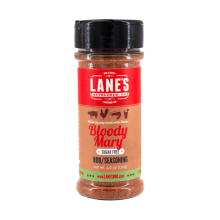 LANE'S ÉPICES BBQ BLOODY MARY RUB 130G POUR BARBECUE