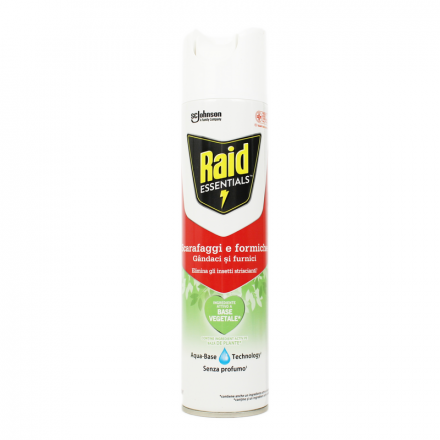 RAID INSEKTIZID ESSENTIALS Kakerlaken & Ameisen Spray 400 ml
