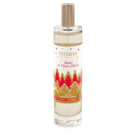VAPORIZZATORE SPRAY PER AMBIENTE BERRIES AND WINTER FLOWER CHRISTMAS EDITION 75ML