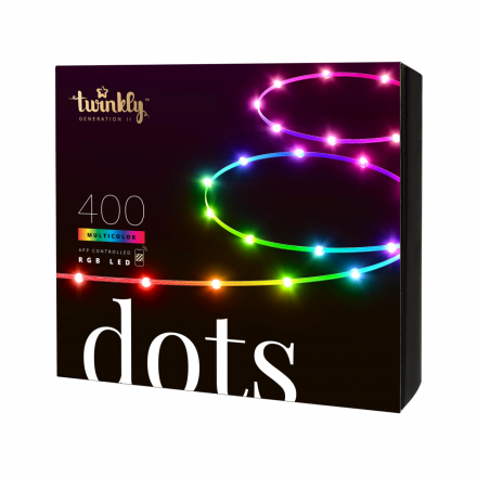 TWINKLY DOTS 400 LED RGB MULTICOLOR STRINGS LINEARI